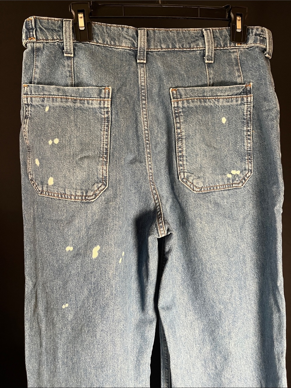 We The Free Palmer Cuffed Wide Lag Jeans in 100 Years Size 29 - Picture 3 of 6